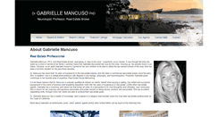 Desktop Screenshot of gabriellemancuso.com
